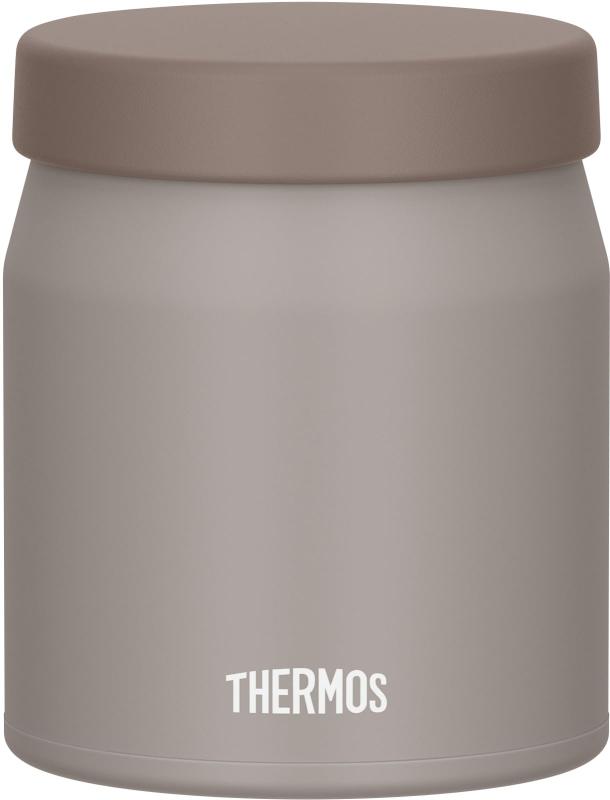 Rakuten - 【食洗機対応モデル】 サーモス 真空断熱スープジャー 300ml グレージュ 洗いやすさを追求したパッキン一体構造 まる洗ユニット 洗うパーツ3つでお手入れ簡単 保温保冷 JEF-300 GG