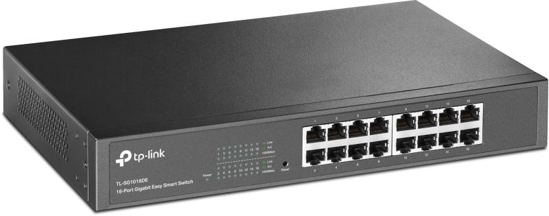 樂天商城 - TP-Link Giga対応 16ポート スマートスイッチ 管理機能付 金属筺体 5年 TL-SG1016DE