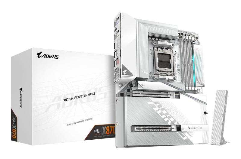 Other - GIGABYTE X870 AORUS STEALTH ICE ATXマザーボード ホワイト X870 A STEALTH ICE MB6786