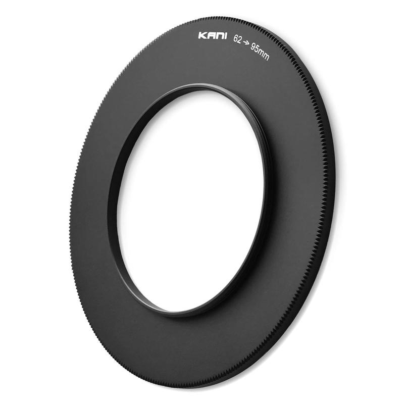 樂天商城 - KANI 62-95mm フィルター径変換アダプター ステップアップリング 薄枠 ローレット付 高精度機械加工品 簡易包装品 アルミ製 810052