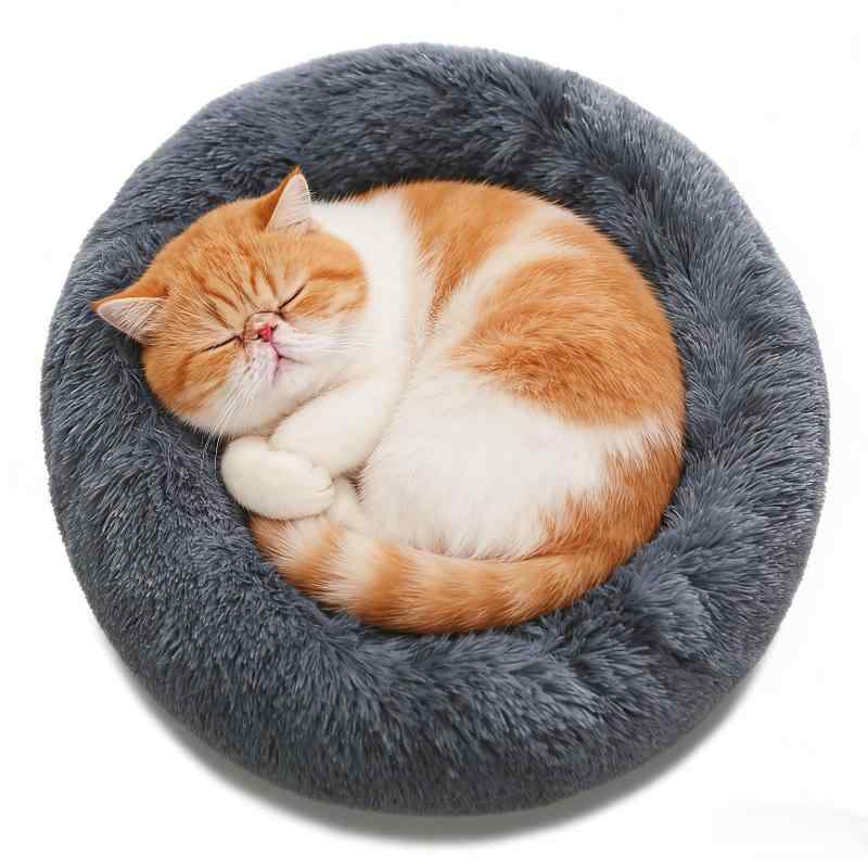 Pet Goods - Insvog 犬 ベッド 猫 ベッド ペットベッド ドーム型 ペット クッション 冬 ふわふわ ペットマット もこもこ 丸型 ペットソファベッド 通年 中型犬 小型犬 洗える 大型犬 猫 洗える ケージ用 暖