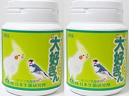 日本生菌研究所 大好きん 小鳥用 45g×2個原材料:澱粉、コーンスターチ、脱脂粉乳、ショ糖、青菜(大根菜)、オリゴ糖、乳酸菌(フェカリス菌)製造国:日本個装サイズ(cm)・重量(g):縦7.6奥行5.2横5.2重量68
