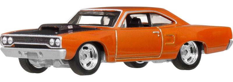 Rakuten - ホットウィール(Hot Wheels) ワイルド・スピード 1970 カスタム プリマス ロードランナー 乗り物おもちゃ ミニカー 3歳から オレンジ JBL87