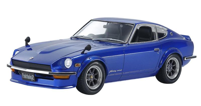 タミヤ(TAMIYA) 1/24 スポーツカーシリーズ No.367 NISSAN フェアレディ 240Z ストリートカスタム プラモデル 24367組み立て塗装が必要なプラモデル。別途、接着剤や工具、塗料等が必要。1/24スケール未塗装プラスチック組み立てキット完成時サイズ:全長172mm、全幅71mm、全高52mmフェアレディ240Zに当時の定番カスタムパーツを装着した姿をモデル化RSワタナベ製ホイールは塗り分けやすさに配慮した2分割構成
