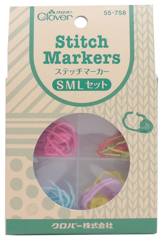 Rakuten - Clover 編み物用品 ステッチマーカー SMLセット 55-758