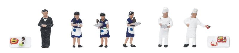 KATO Nゲージ ブルートレイン食堂車乗務員・紺 24-281 ジオラマ用品<b>対象性別 :</b>男の子<b>対象年齢 :</b>8歳から