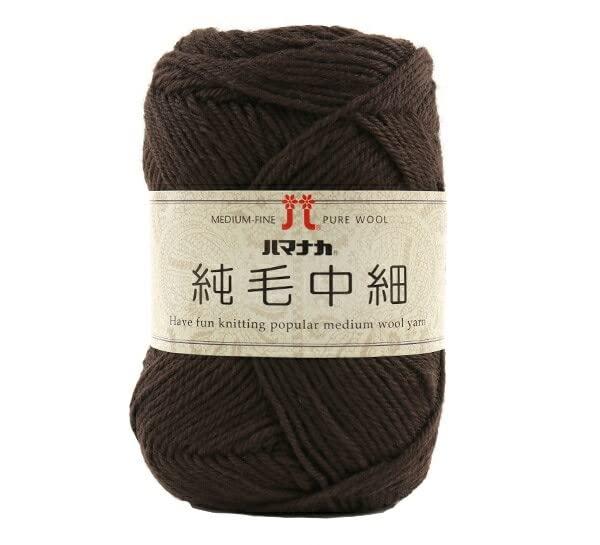 ハマナカ(Hamanaka) 秋冬毛糸 純毛中細 5品質 ウール100%標準状態重量 40g (糸長約160m)棒針 3号 標準ゲージ 28～29目 37～38段かぎ針 3/0 標準ゲージ 25～26目 12～12.5段中細 日本製