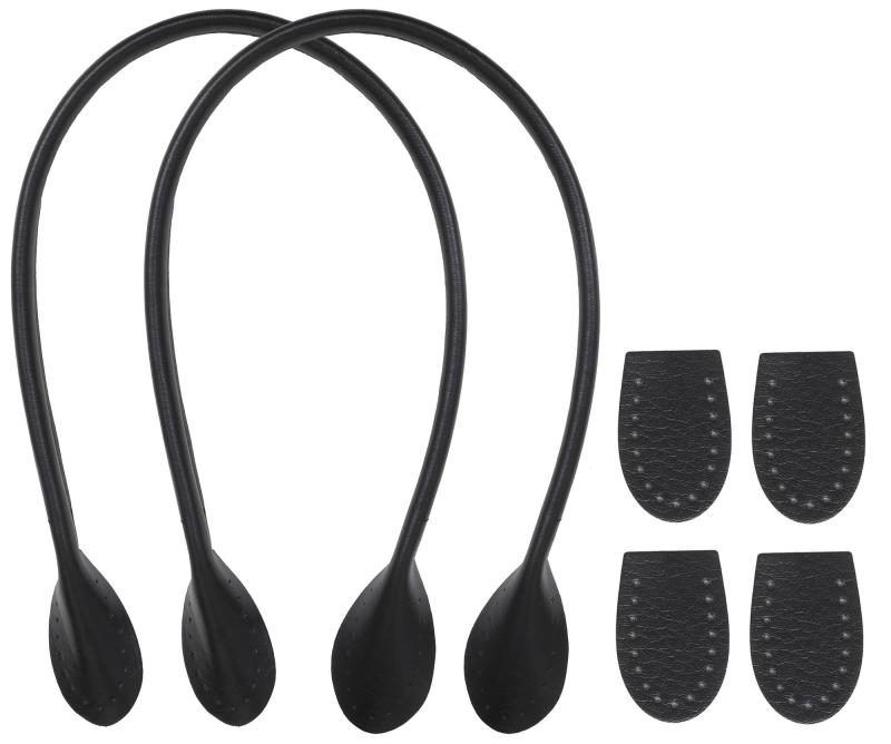 樂天商城 - NASKA レザー持ち手 手さげタイプ 合皮 48cm Col.53 黒 NS-50