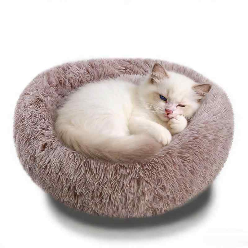Pet Goods - Insvog 犬 ベッド 猫 ベッド ペットベッド ドーム型 ペット クッション 冬 ふわふわ ペットマット もこもこ 丸型 ペットソファベッド 通年 中型犬 小型犬 洗える 大型犬 猫 洗える ケージ用 暖