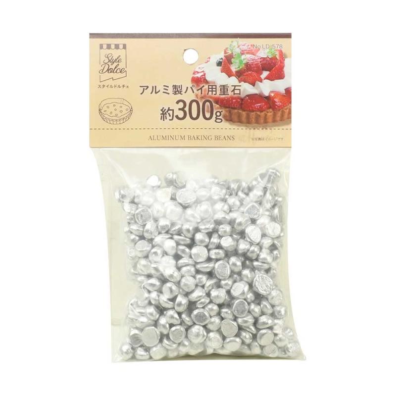 リバティーコーポレーション パイ用 重石 タルトストーン アルミ製 約300g 製菓用品 LD-578 Style Dolce商品サイズ：約 幅10.5×奥行3.5×高さ16cm（一袋あたり）重量：約 0.3kg素材・材質：アルミニウム原産国：日本