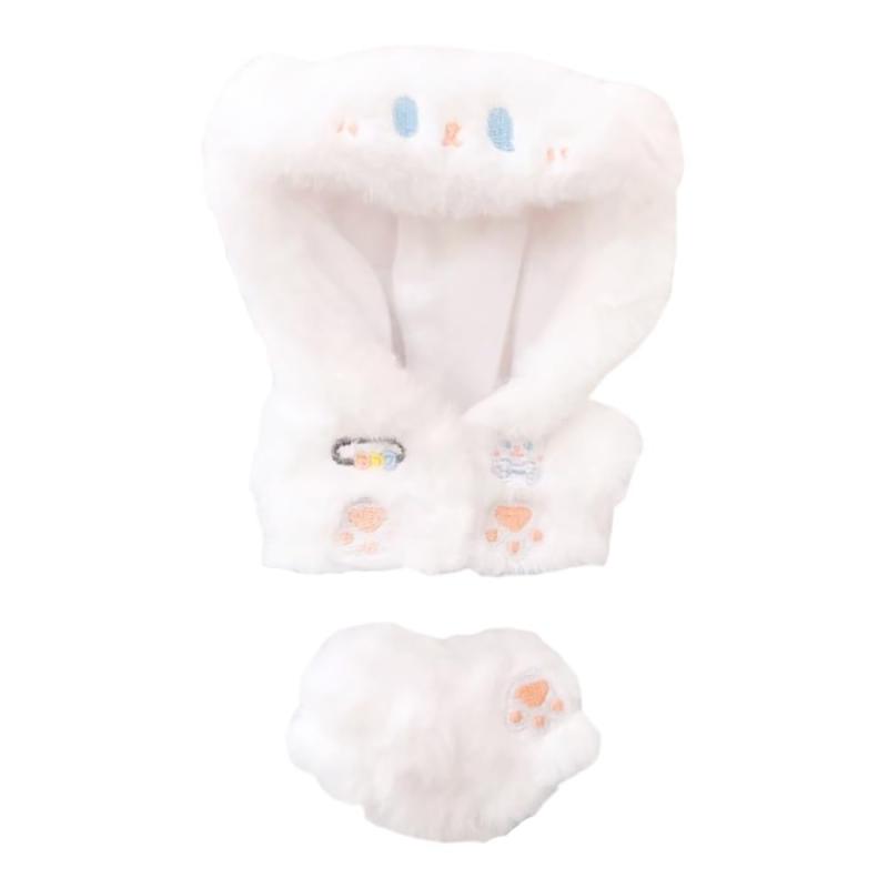 niannyyhouse　パーカー　ズボン 　ミルクベアースーツ　10cm~15cm 20cm 40cm ぬいぐるみ 服　綿人形　着せ替え　アクセサリー