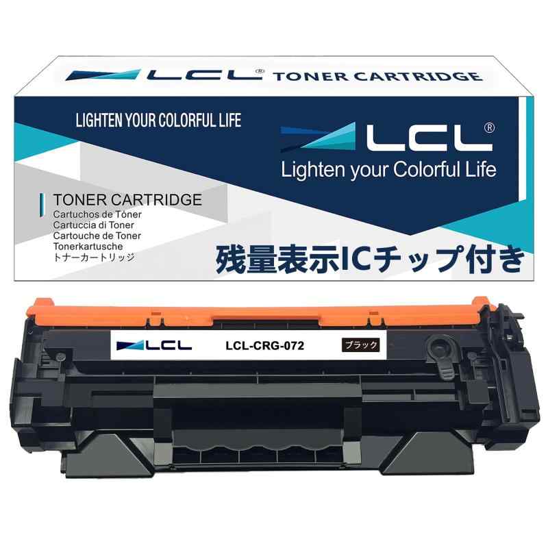樂天商城 - LCL CANON用 キャノン用 072 CRG-072 残量表示 互換トナーカートリッジ (1パック ブラック) 対応機種：キヤノン Canon Satera LBP171 LBP172 MF286dn MF288dw MF289dw