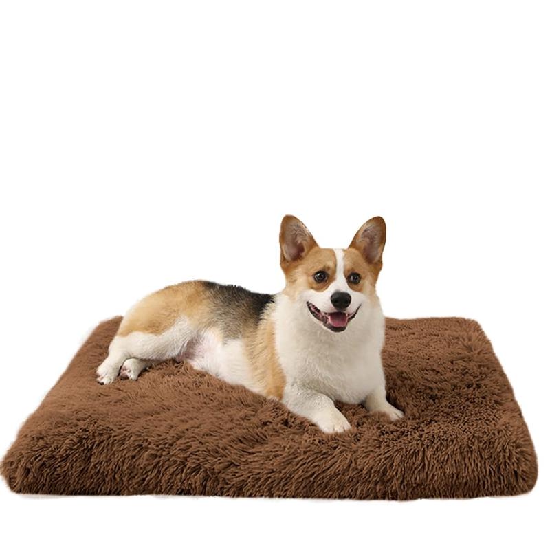 Bidason ペット用クッション 犬 猫 ベッド クッション マット ふわふわ もこもこ 暖か ぐっすり眠る 犬ベッド 猫ベッド 寒さ対策 保温 滑り止め ペットマット ケージ 洗える 室内用 通年