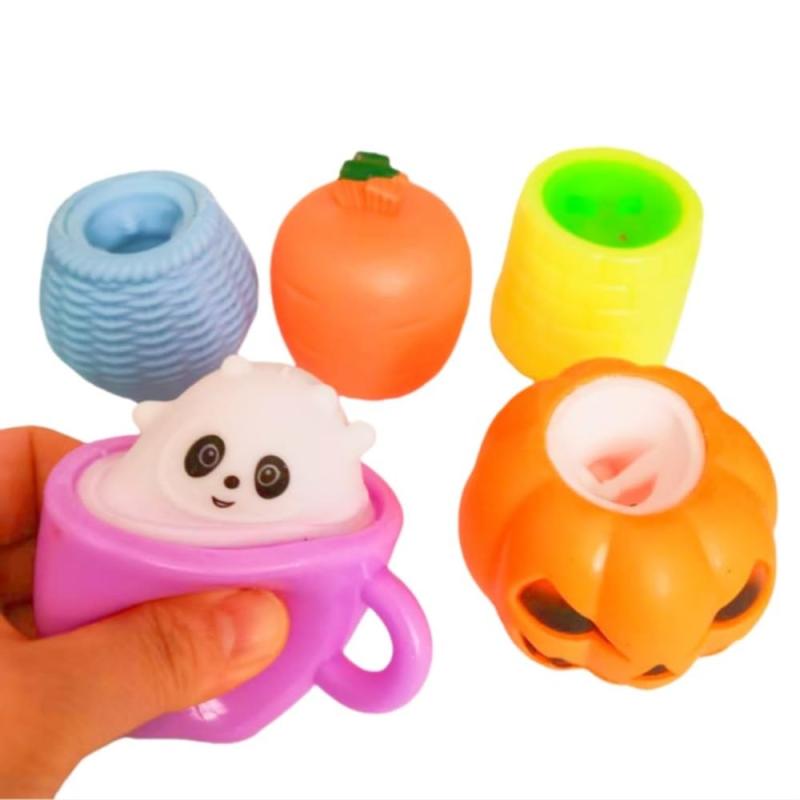 スクイーズボールセット フィジェット クリスマス おもちゃ 大人 子供