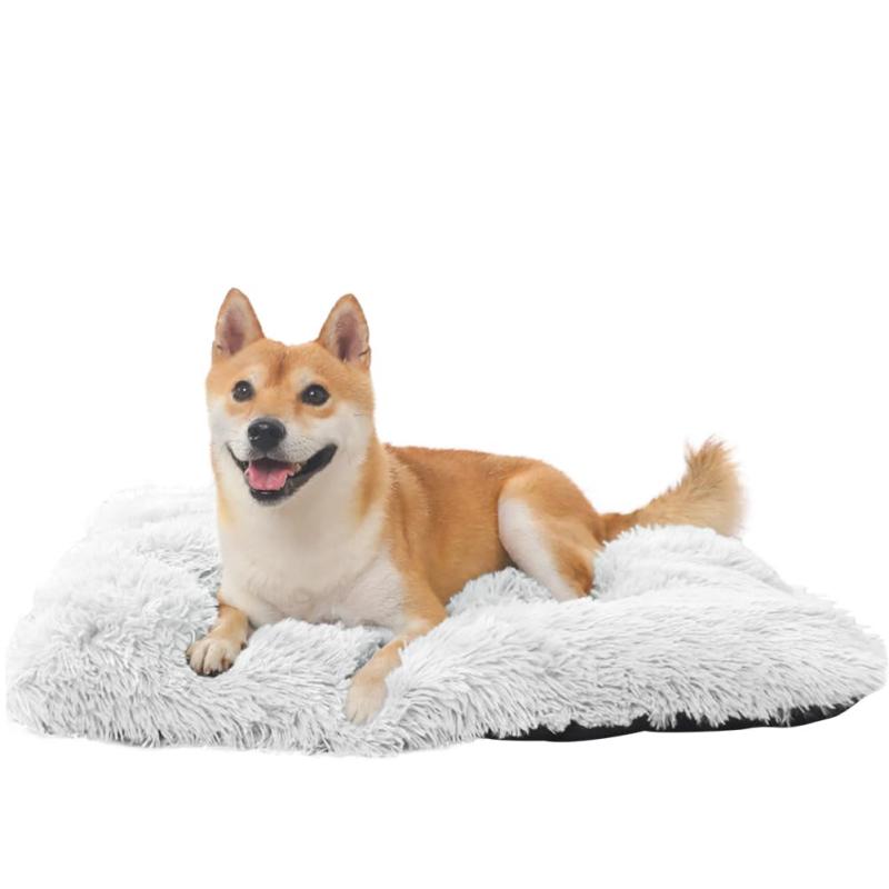 Bidason ペット用クッション 犬 猫 ベッド クッション マット ふわふわ もこもこ 暖か ぐっすり眠る 犬ベッド 猫ベッド 寒さ対策 保温 滑り止め ペットマット ケージ 洗える 室内用 通年
