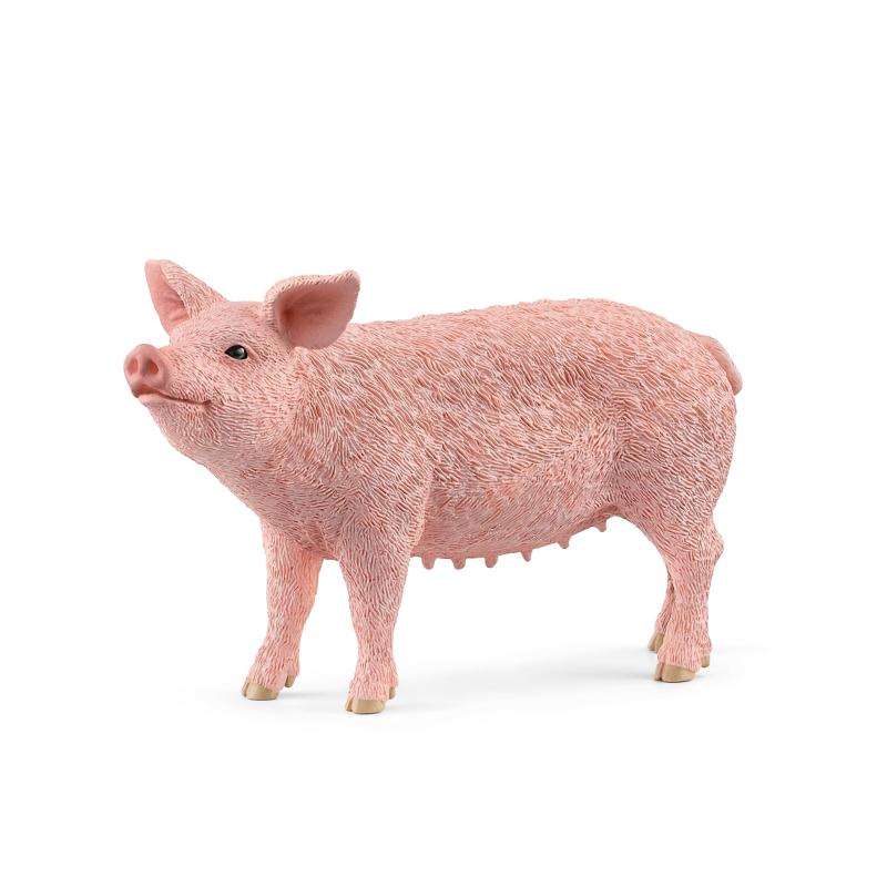 樂天商城 - シュライヒ ファームワールド ブタ TOY_FIGURE