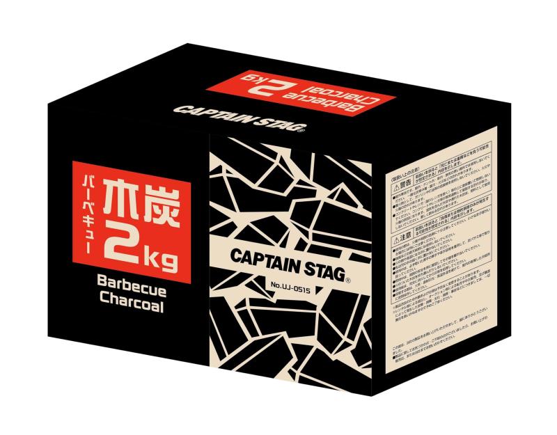 キャプテンスタッグ(CAPTAIN STAG) アウトドア バーベキュー 木炭 2kg/3kg/6kg UJ-515/UJ-516/UJ-517