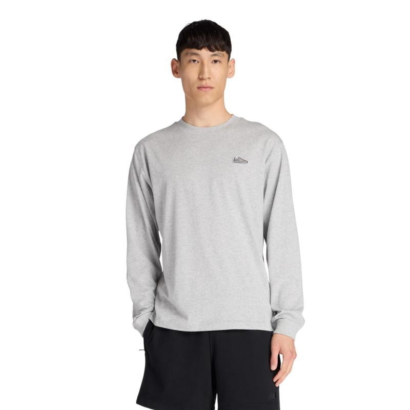 new balance(ニューバランス) MT53810574 シューパッチ長袖Tシャツ ロングスリーブTシャツ メンズ (MT53810)メンズ