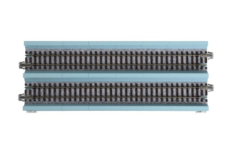 KATO Nゲージ 複線プレートガーダー鉄橋 ライトブルー 20-455 鉄道模型用品