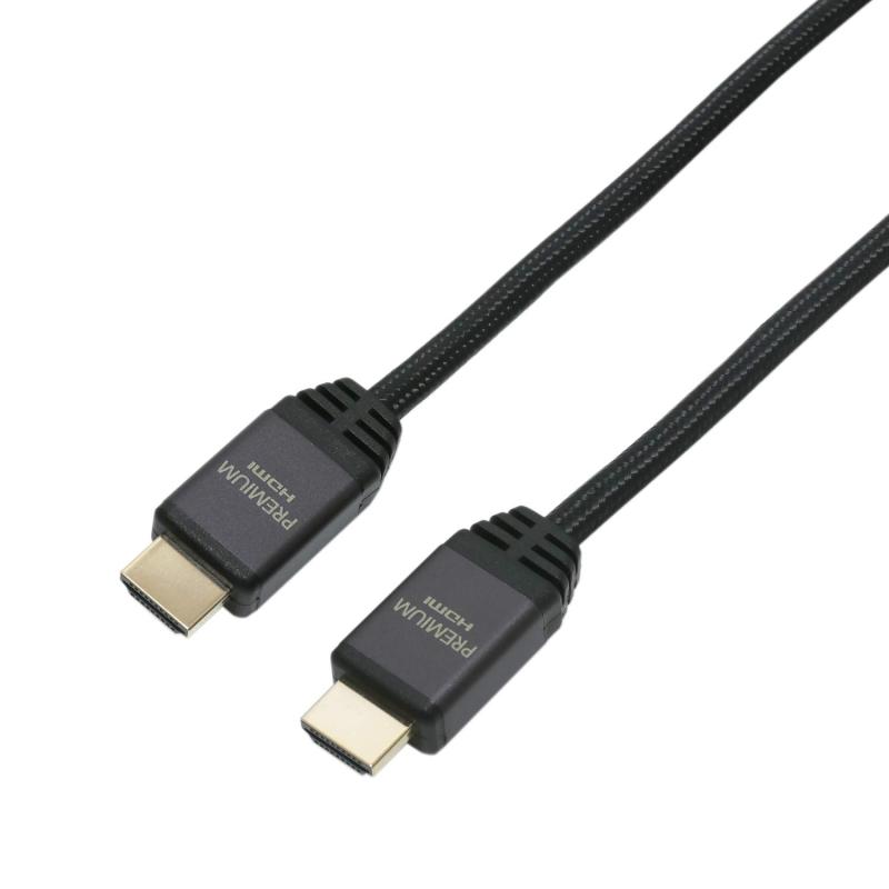 ミヨシ MCO プレミアムHDMIケーブル メッシュケーブルタイプ