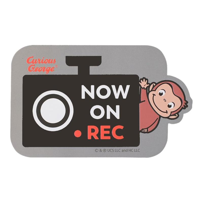 CG2 マグネットカーサイン おさるのジョージグッズ カー用品