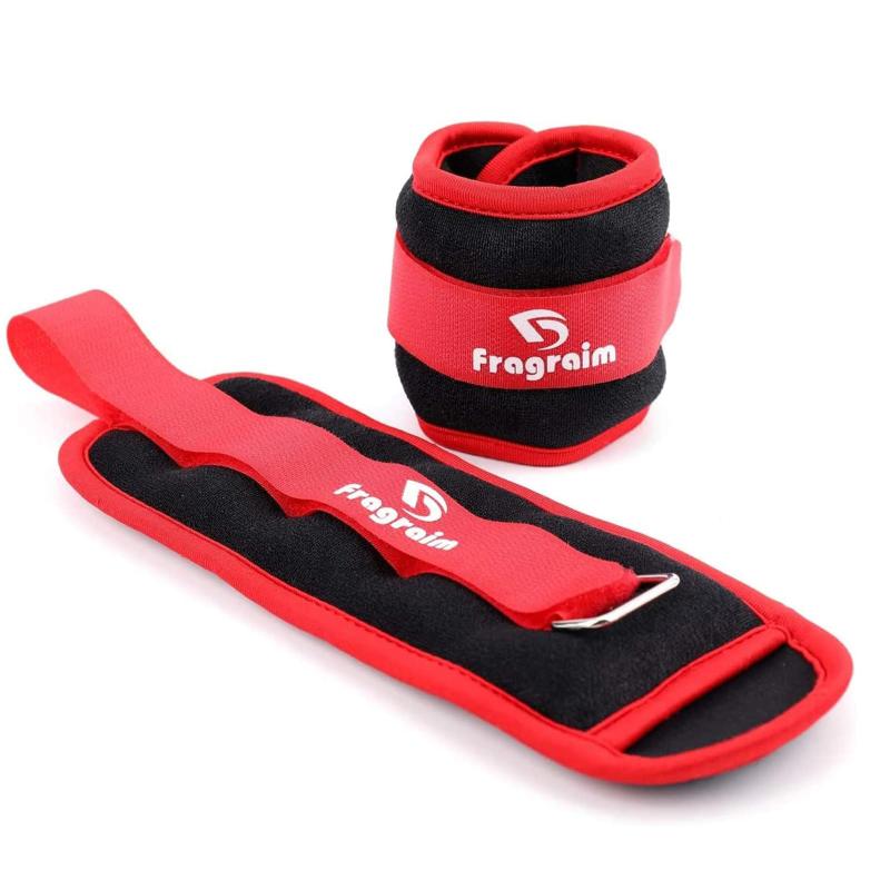 Rakuten - Fragraim アンクルウェイト 足首 手首 重り おもり 筋トレ ウェイト リスト 2 * 0.5Kg / 2 * 1Kg / 2 * 1.5Kg / 2 * 2Kg/2 * 2.5Kg/ 2 * 3Kg 2個 四仕様 砂袋 トレーニング リストウエ