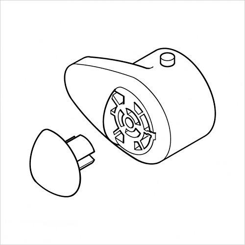 Rakuten - KVK　【ZK1T239G/800】　KF239シリーズ温調ハンドルセットめっき　KVK補修部品レバー・ハンドル