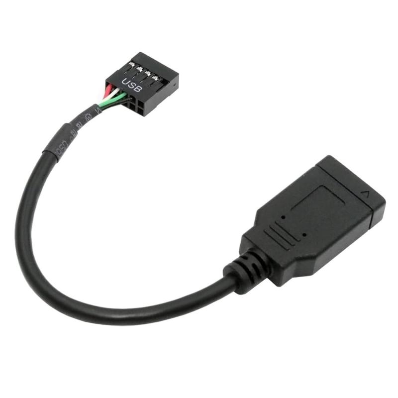 NFHK デュアルポート タイプ A および USB 3.1 フロントパネルソケット キー A タイプ E から USB 2.0 9 ピン 10 ピン メインボードヘッダー オス延長ケーブル