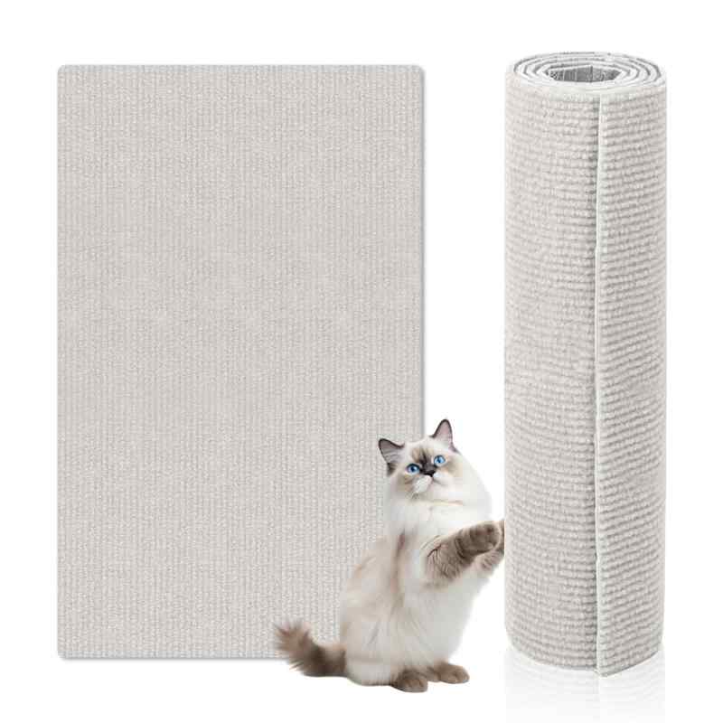 [CeiBand] 猫用スクラッチャーマット 猫つめとぎシート 猫 爪研ぎ 爪とぎ 家具保護 ソファーマット 傷防止 壁/床/ソファ貼り 猫用おもちゃ ネコ ストレス解消 厚手 耐摩耗 簡単取り外し