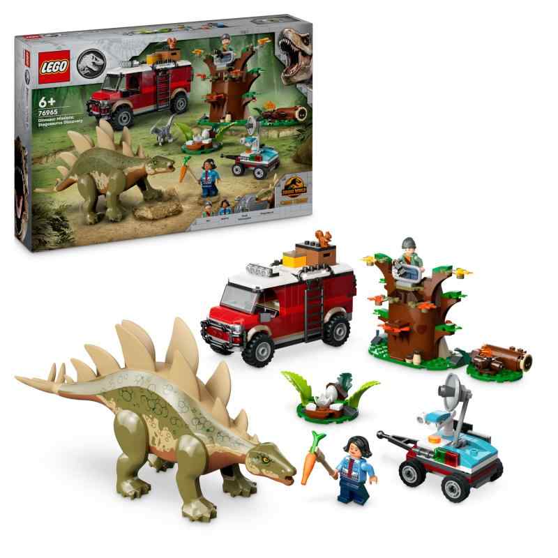 樂天商城 - レゴ(LEGO) ジュラシック・ワールド きょうりゅうミッション：ステゴサウルスを発見せよ 76965 6歳以上