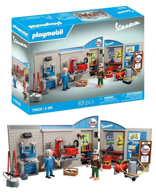 Rakuten - PLAYMOBIL 60年代 ベスパガレージ