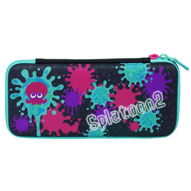 【任天堂ライセンス商品】スプラトゥーン2 ハードポーチ for Nintendo Switch インク×タコ【Nintendo Switch対応】