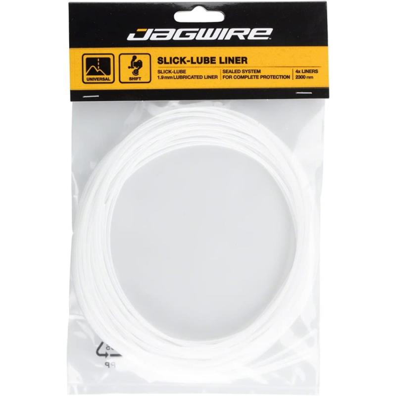 樂天商城 - Jagwire ホワイト シフトハウジング ケーブル ライナー 4U 2.3m 4枚入り