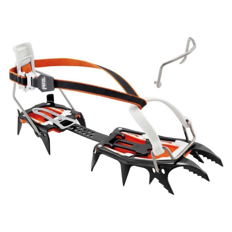 Petzl Sarken Llu アイゼン ワンサイズ重　量：875g（両足/フィル装備）、905g（両足/フィルフレックス装備）爪の数：12認　証：CE EN 893, UKCA, UIAA素　材：スチール、ステンレススチール、アルミニウム、ナイロン