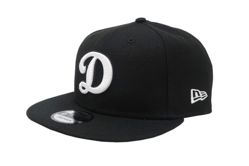 Rakuten - NBA メンズ 9Fifty スナップバックキャップ, ブラック/ホワイト(ベーシックDロゴ), One Size