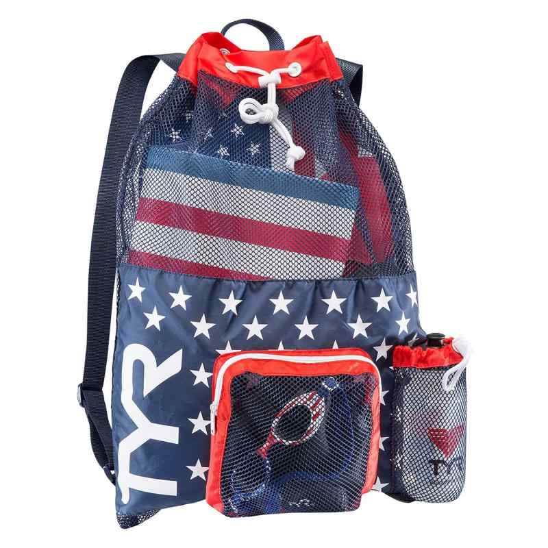樂天商城 - TYR Big Mesh Mummy Bag Large – Stars & Stripes サイズ M