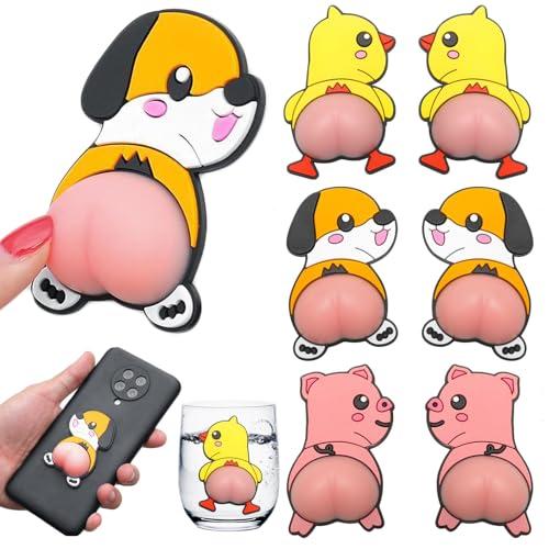 おしりぷにぷにシール 動物 ぷっくりシール デブ 犬 3dステッカー 立体 柔らかい お腹 お尻 ステッカー 6枚/10枚/15枚セット ストレス解消おもちゃ 子供 大人 DIY 手帳 水筒 アルバム 携帯電話 flowing-ando-10312943 NewageOfficeflowing サンプル画像2