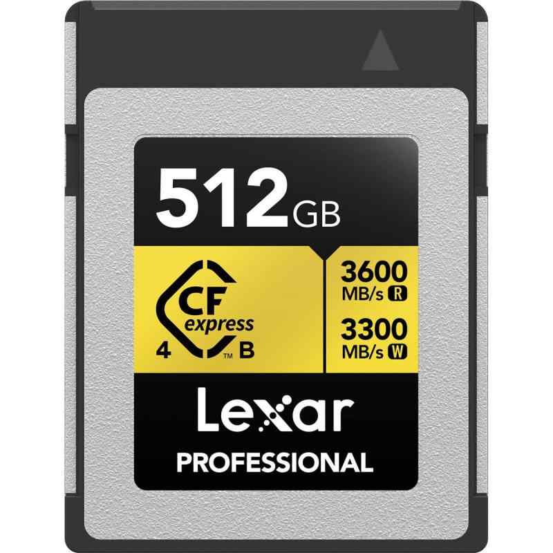 樂天商城 - Lexar ゴールドシリーズ プロフェッショナル CFexpress 4.0 Type-B メモリーカード - 512GB
