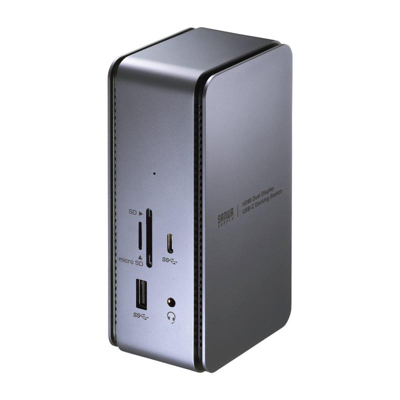 Rakuten - サンワサプライ(Sanwa Supply) USB Type-Cドッキングステーション(HDMI×2画面出力対応) USB-CVDK12