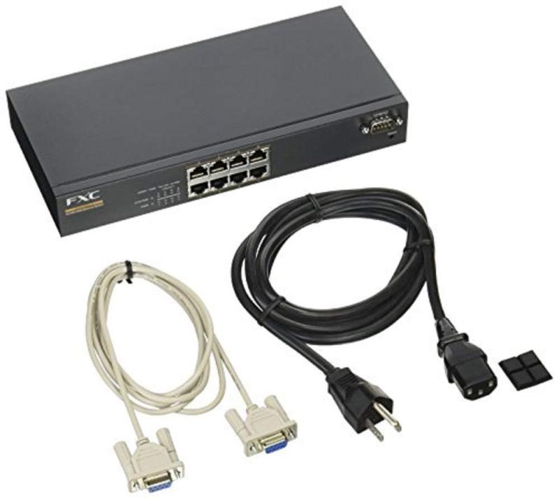 Rakuten - FXC 8ポート ギガビット ファンレス スイッチングハブ ES1008VL3【メーカー付】
