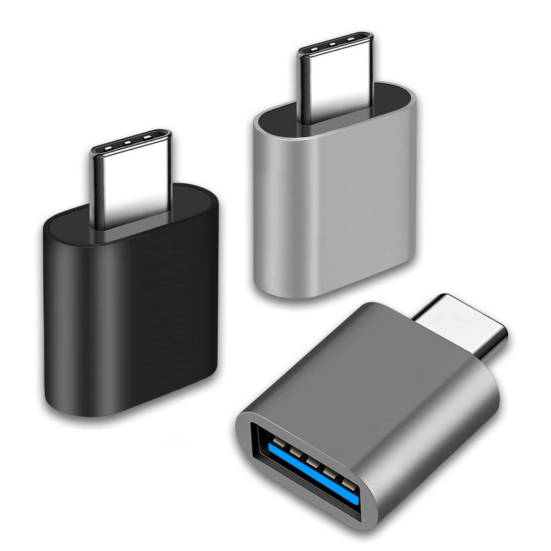 USB C - USBアダプター、Type C Thunderbolt 4 OTGコンバーター、USB Cオス→USB 3.0メスアダプター(3個パック) Apple MacBook Pro、Mac Book、iPad、Samsung Galaxy S20-S23など用 (ブラック/グレー/シルバー)プレミアム素材とデザイン:当社のアダプターは、干渉防止亜鉛合金金属ハウジングとミニマリストデザインが特徴で、毎回安定した信頼性の高い接続をします。 隣接するポートをブロックしないスリムなデザインなので、使い勝手が大幅に向上。【幅広い互換性】本アダプターはiPhone 15シリーズ、2016年以降のMacBook Pro、2018年以降のMacBook Air、USB Type Cポートを備えたほとんどのノートパソコン、タブレット、スマートフォンに対応し、幅広いデバイスニーズを満たします。【高速USB3.0転送】USB3.0プロトコルをサポートし、高速データ転送と充電を提供します。 USB Cプラグをデバイスの対応するポートに差し込むだけで、フラッシュドライブやその他の標準的なUSB Aデバイスを接続でき、データ同期や電話での充電が可能です。【丈夫なコネクタ】USB CとUSB 3.0コネクタは、耐久性を高めるために設計されており、最大10,000回のプラグアンドプラグサイクルに耐えるように設計されています。 各アダプターは宇宙船グレードのアルミニウム合金製で、デバイスの外観を向上させる鮮やかなコーティングで優れた耐久性を提供します。【経済的で実用的】当社の3ピースアダプターセットは、手頃な価格で高品質を提供します。 各セットには3つのアダプターが含まれており、より良いユーザーエクスペリエンスとより高い費用対効果を提供します。【安心】すべての製品には12ヶ月間の安心サービスプランが付属しており、使用中の安心をします。 製品がお客様の基準や期待を満たさない場合