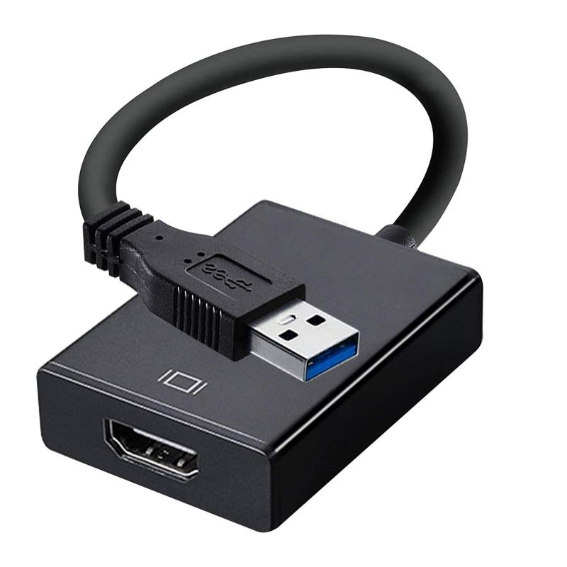 【2025年新登場】 USB HDMI 変換アダプタ USB3.0 5Gbps高速 1080P対応 USB HDMI ケーブル 音声同時出力 ドライバー内蔵 使用簡単 HDMI 変換 USB アダプタ ミラーモード/拡張モード 選択可能 ディスプレイ