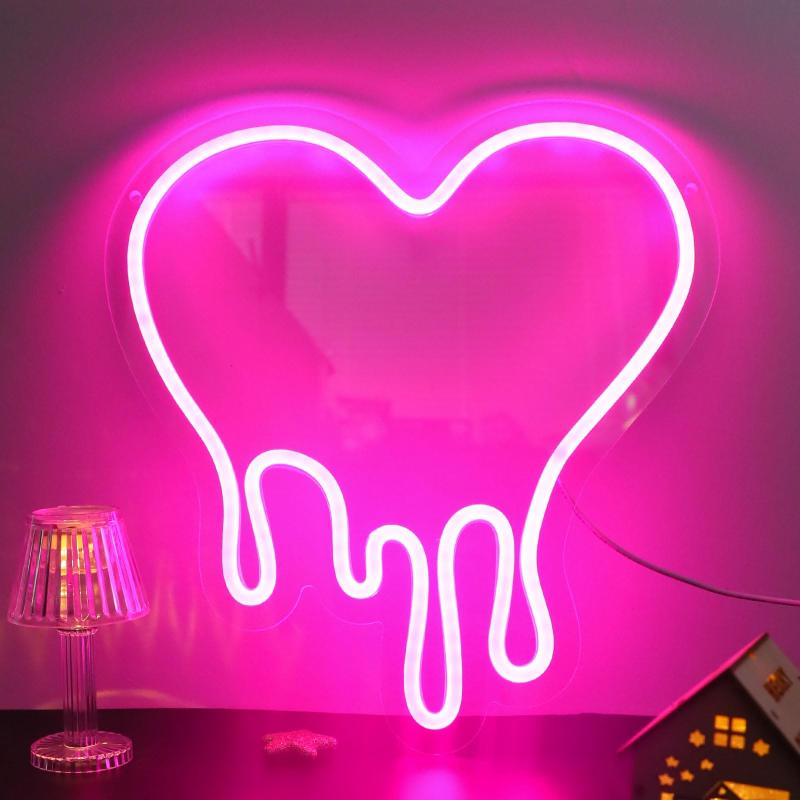 樂天商城 - ENUOLI ネオンサイン、LED装飾ライト、DIY、DIYネオンサイン、調光可能、壁掛け、取付簡単、屋内、インテリア、USB給電、誕生日プレゼント、ホテル、バー、喫茶店