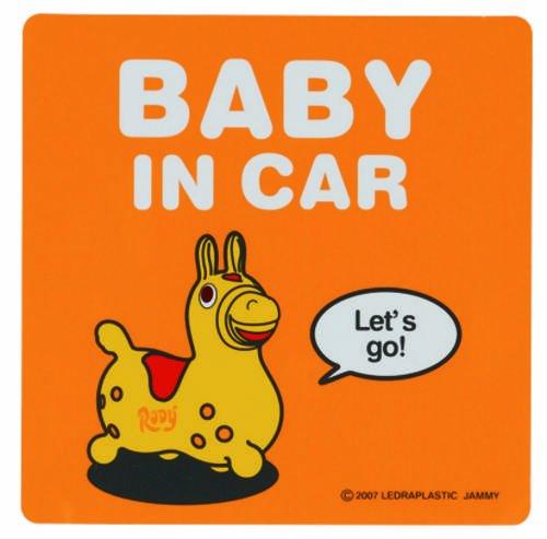樂天商城 - タカラトミー ロディ ゴーゴードライブ ステッカー BABY IN CAR