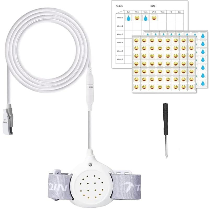 樂天商城 - T TENGIU おねしょアラーム 超高感度おしっこアラーム 85dB 音 + 振動 超強力クリップ 全サイズおむつ対応 3 ヶ月長寿命 CR2025 電池 子ども用排尿訓練 【0.3 秒超高速反応】