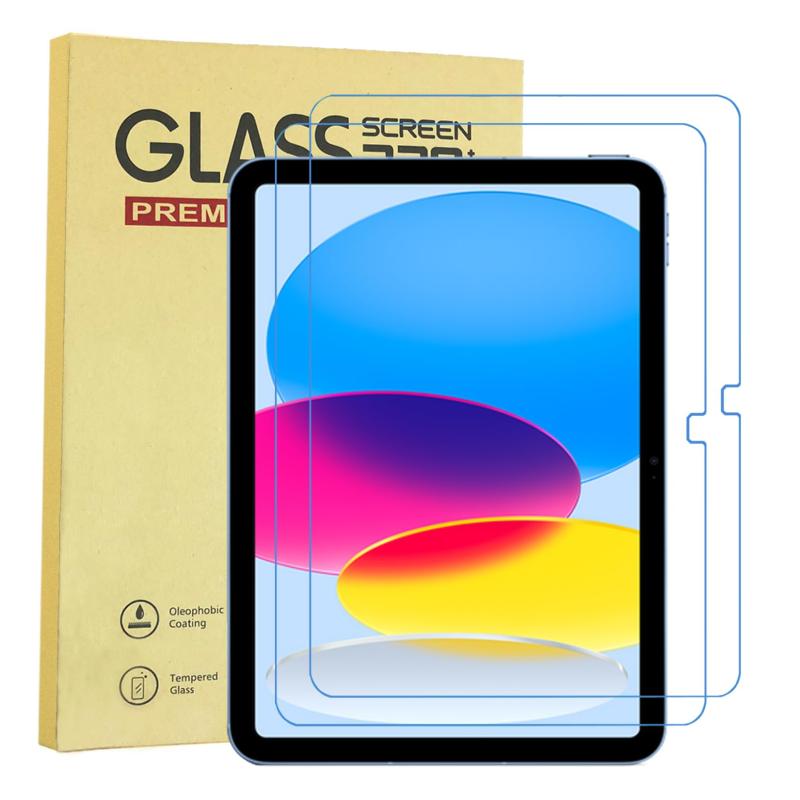 Panasonic - 【2枚セット】対応 iPad 11世代 A16 / 10世代 (2025/2022モデル) 強化ガラスフィルム 全面保護 硬度9H 耐衝撃 飛散防止 貼り付け簡単 自動吸着 気泡ゼロ 指紋防止 超高質感 あいぱっど 11世代/10世代