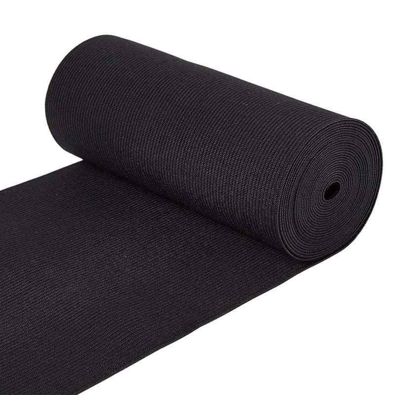 BENECREAT 全長3m幅15cm黒色織ゴム 平ゴム 強い弾力 服 ベルト交換 裁縫用 手芸 手作り素材サイズ：幅15cm、全長約3m/巻き、黒色。需要によって自由にカットできます。クラシックカラー：黒色はいつでも大人気があります。多いところに使え、簡単な風格でカッコイイです。高品質：優れたポリエステルとゴムから作ら、より厚くて質感がよいです。老化や断裂しにくくて耐用です。強い弾力：伸縮性がよいです。弾力が強いし、引っ張っても復元しやすいです。広い用途：袖口、ウエストバンド、ズボン、スポーツウェア、ドレス、スカートにはいい選択です。その他、子供服作り、洋服のサイズ変更にも使用できます。裁縫・手芸・ハンドメイドにお勧めです。