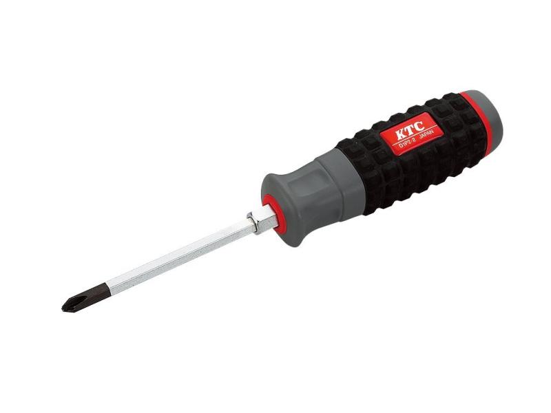 Rakuten - 京都機械工具(KTC) 樹脂柄ドライバ クロス 貫通タイプ D1P2-2