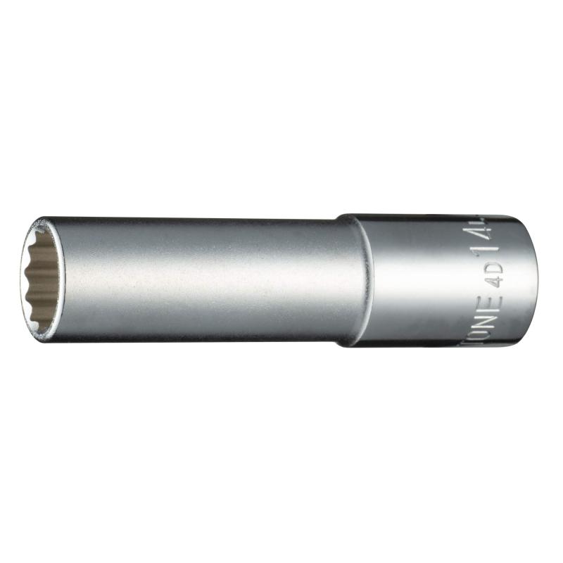 Rakuten - トネ(TONE) ディープソケット(12角) HP4D-14L 差込角12.7mm(1/2") 二面幅14mm