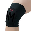 D&M(ディーアンドエム) 膝サポーター 膝用 ダンス用 10mm厚 パッド付き 黒 Mサイズ 左右兼用 1個入 日本製 SUP-809 DANCE SUP 吸汗 速乾 ブレイキン ブレイクダンス ヒップホップ ジュニア ユニセ(4)